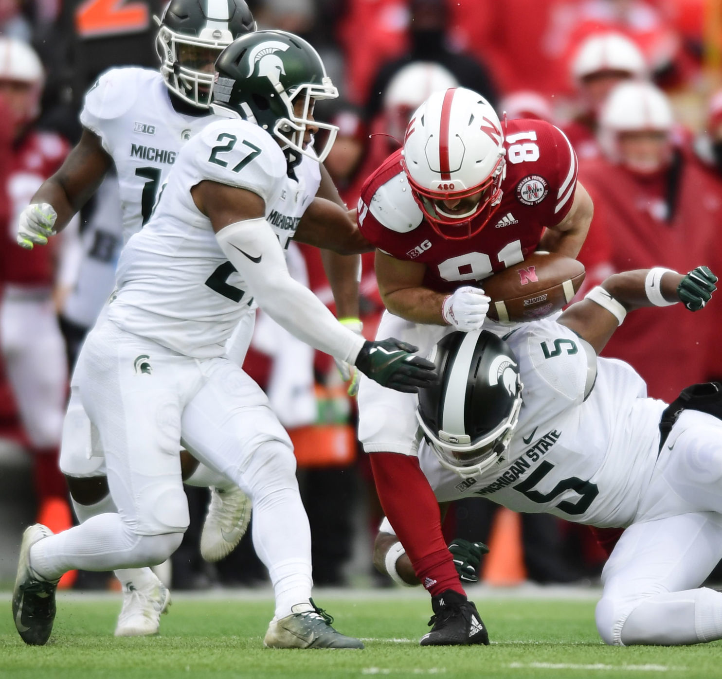 Michigan State vs. Nebraska, 11.17